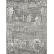 Koda Handloomed Bamboo Silk Gray/Ivory 9'x12' Area Rug