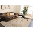 Koda Handloomed Bamboo Silk Brown/Ivory 8'x10' Area Rug