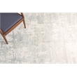 Koda Handloomed Bamboo Silk Gray 12'x15' Area Rug