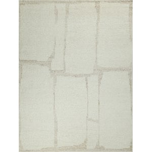 Kokomo Flatweave New Zealand Wool Ivory/Sand 8'x10' Area Rug