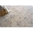 Kensington Handloomed Wool/Bamboo Silk Beige 10'x14' Area Rug