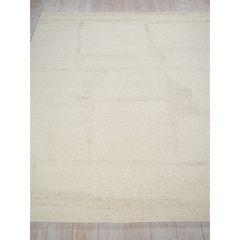 Kokomo Flatweave New Zealand Wool Ivory/Taupe 15'x20' Area Rug