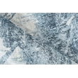 Kyoto Handloomed Wool/Bamboo Silk Silver/Blue 8'x10' Area Rug