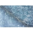 Laguna Handloomed Wool/Bamboo Silk Blue/Multi 10'x10' Square Area Rug