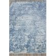 Laguna Handloomed Wool/Bamboo Silk Blue/Multi 5'x8' Area Rug