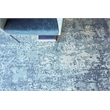 Laguna Handloomed Wool/Bamboo Silk Blue/Multi 5'x8' Area Rug