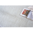 Luxe Shag Power Loom Polyester/Microfiber Ivory 10'x14' Area Rug