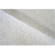 Luxe Shag Power Loom Polyester/Microfiber Ivory 4'x6' Area Rug
