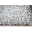 Luxe Shag Power Loom Polyester/Microfiber Taupe 10'x14' Area Rug