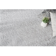 Luxe Shag Power Loom Polyester/Microfiber Taupe 10'x14' Area Rug