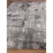 Laureno Hand-Knotted Bamboo Silk Gray/Charcoal 9'x12' Area Rug
