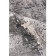 Laureno Hand-Knotted Bamboo Silk Gray/Charcoal 9'x12' Area Rug