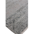 Lexington Hand-Knotted Wool/Bamboo Silk Silver/Gray 8'x10' Area Rug