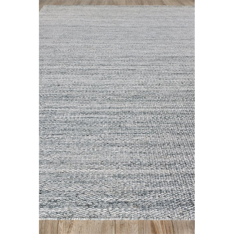 Loro Flatweave Pet Gray 8'x10' Area Rug