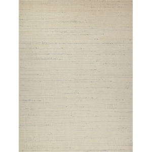 Malmo Hand-Knotted New Zealand Wool Ivory 12'x15' Area Rug