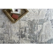 Luxury Laureno Hand-Knotted Bamboo Silk Ivory/Gray 9'x12' Area Rug