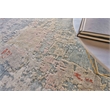 Laureno Hand-Knotted Bamboo Silk Blue/Multi 8'x10' Area Rug