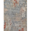 Laureno Hand-Knotted Bamboo Silk Blue/Multi 9'x12' Area Rug