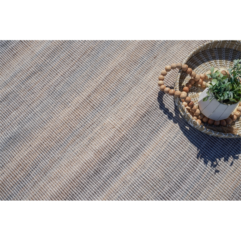Lenzi Flatweave Pet Gray/Ivory 12'x15' Area Rug