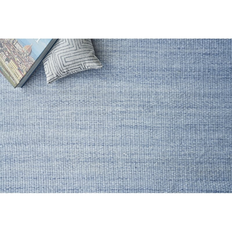 Loro Flatweave Pet Light Blue 2'x3' Area Rug
