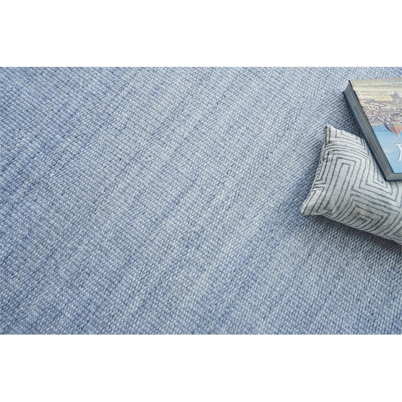 Loro Flatweave Pet Light Blue 5'x8' Area Rug