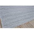 Loro Flatweave Pet Light Silver 14'x18' Area Rug