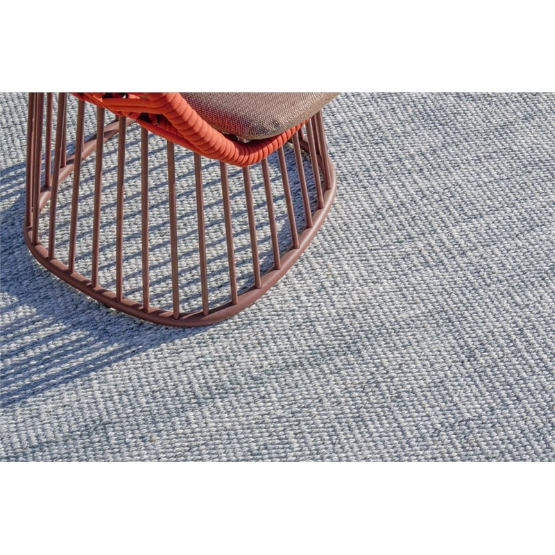 Loro Flatweave Pet Light Silver 2'x3' Area Rug