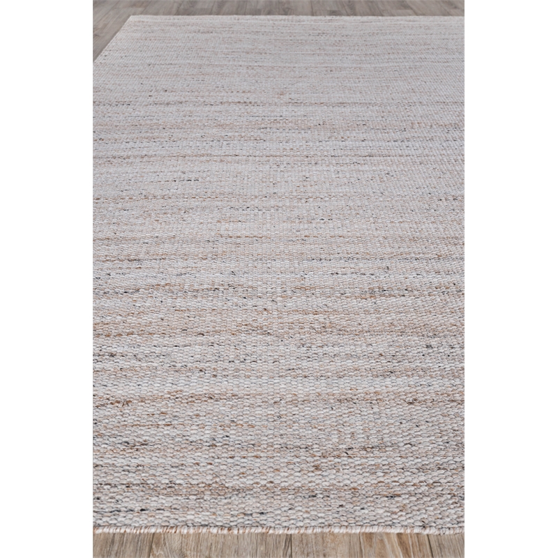 Loro Flatweave Pet Light Beige 10'x14' Area Rug