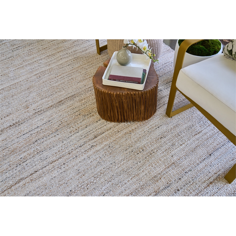 Loro Flatweave Pet Light Beige 10'x14' Area Rug