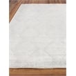 Lotus Hand-Tufted Wool/Bamboo Silk Ivory 10'x14' Area Rug
