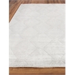 Lotus Hand-Tufted Wool/Bamboo Silk Ivory 14'x18' Area Rug