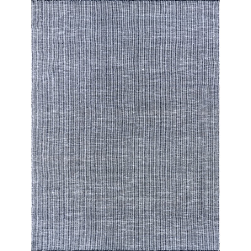 Lenzi Flatweave Pet Blue 10'x14' Area Rug