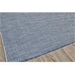 Lenzi Flatweave Pet Blue 14'x18' Area Rug