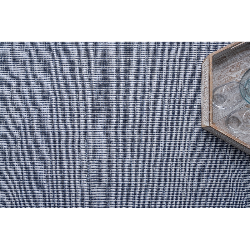 Lenzi Flatweave Pet Blue 14'x18' Area Rug