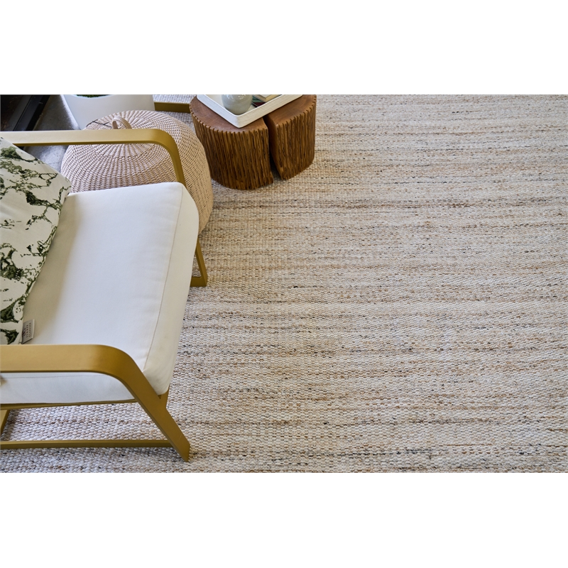 Loro Flatweave Pet Light Beige 6'x9' Area Rug