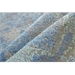 Maison Hand-Knotted Wool/Bamboo Silk Gray/Blue 14'x18' Area Rug
