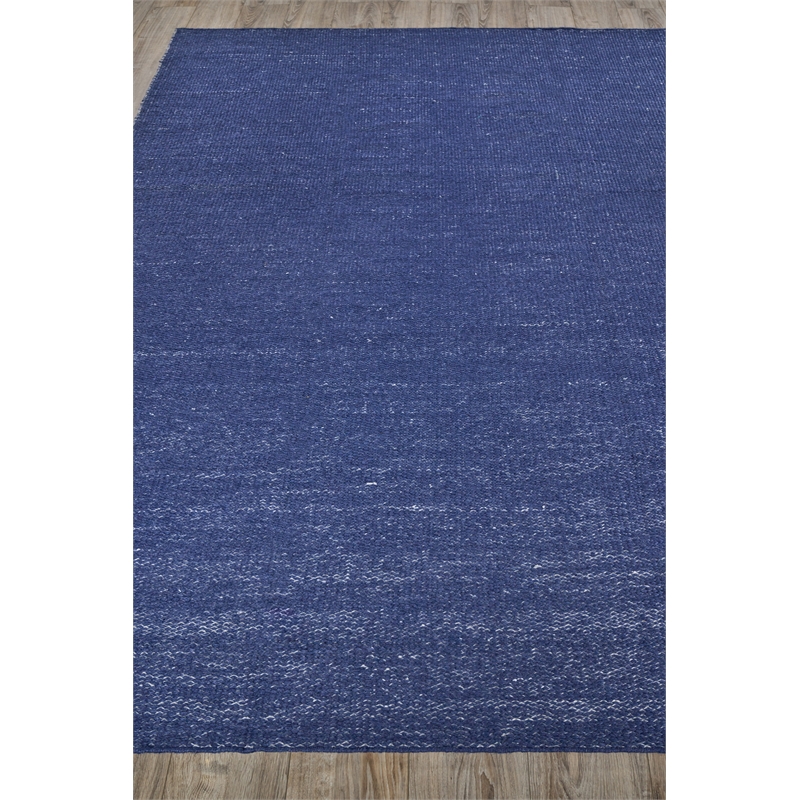 Loro Flatweave Pet Navy 2'x3' Area Rug
