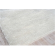 Luxe Shag Power Loom Polyester/Microfiber Light Beige 4'x6' Area Rug