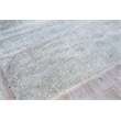 Luxe Shag Power Loom Polyester/Microfiber Silver 10'x14' Area Rug