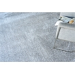 Luxe Shag Power Loom Polyester/Microfiber Silver 10'x14' Area Rug