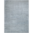 Luxe Shag Power Loom Polyester/Microfiber Silver 10'x14' Area Rug