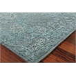 Meena Hand-Knotted Wool/Silk Blue/Light Blue 10'x14' Area Rug