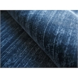 Martelli Modern Handloomed Silky Nylon Navy 4'x6' Area Rug