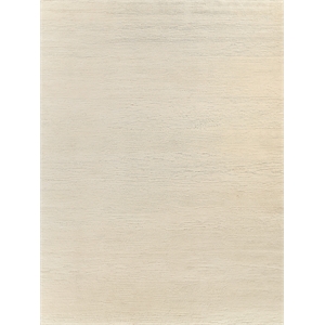 Merino Wool Hand-Knotted Merino Wool Ivory 8'x10' Area Rug