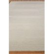 Merino Wool Hand-Knotted Merino Wool Light Silver 12'x15' Area Rug