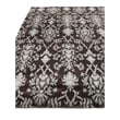 Metro Hand-Knotted New Zealand Wool Brown/Light Blue 5'6
