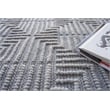 Manzoni Handloomed New Zealand Wool Gray 8'x10' Area Rug