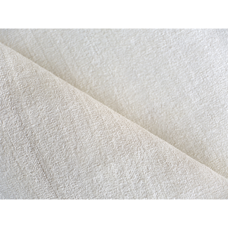 Martelli Modern Handloomed Silky Nylon White 2'x3' Area Rug