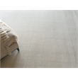 Martelli Modern Handloomed Silky Nylon White 2'x3' Area Rug