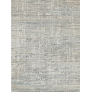 Mercuri Power Loom Acrylic/Viscose Light Blue/Blue 9'x12' Area Rug